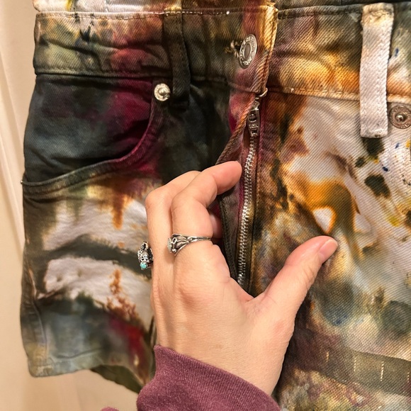 Hand Dyed Grateful Dead Inspired Jumpsuit - Picture 4 of 10